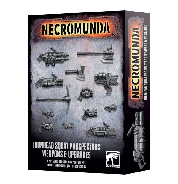 Necromunda - Ironhead Squat Prospectors Weapons & Upgrades Fashion