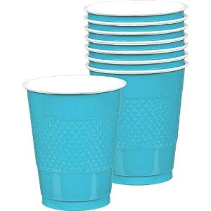 Caribbean Plastic Cups 9oz , 20pcs Hot on Sale