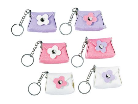 Mini Purse Keychain Favors 6pcs Sale