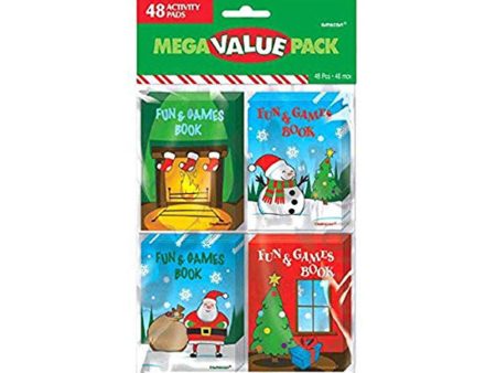 Christmas Fun Pad Favors 48pcs Cheap