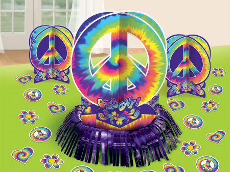 Feeling Groovy Table Decorating Kit Hot on Sale