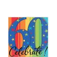 Year To Celebrate Happy Birthday -60 16pcs on Sale