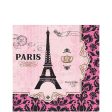 A Day In Paris Lunch Tissues 16pcs on Sale