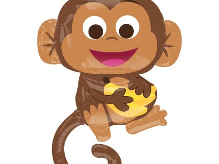 Happy Monkey SuperShape 25x36in Supply