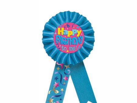 Happy Birthday To Me Award Ribbon 5 1 2in Hot on Sale