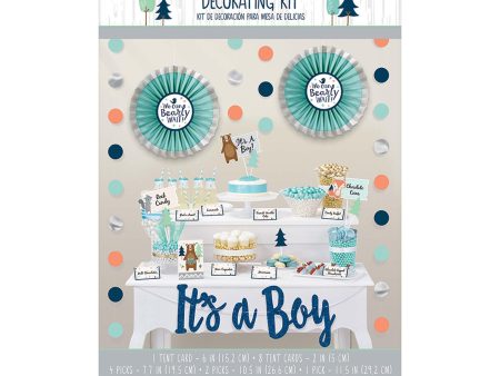 Baby Shower - Bearly-ly Wait Deluxe Buffet Decorating Kit on Sale