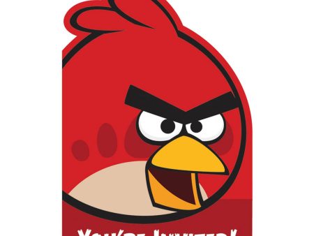 Angry Birds Invitations 8pcs Online now