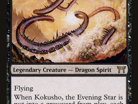 Kokusho, the Evening Star [Champions of Kamigawa] Online Sale