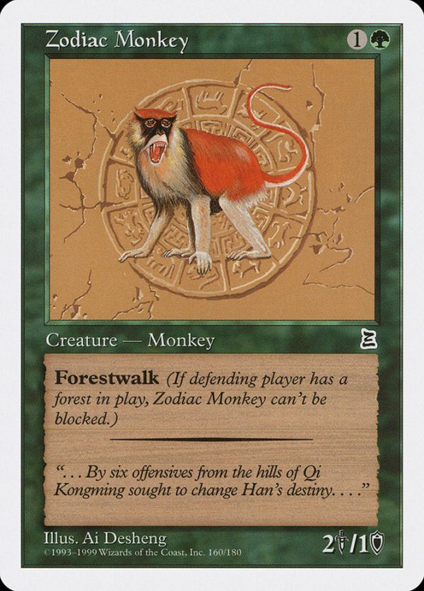 Zodiac Monkey [Portal Three Kingdoms] For Discount