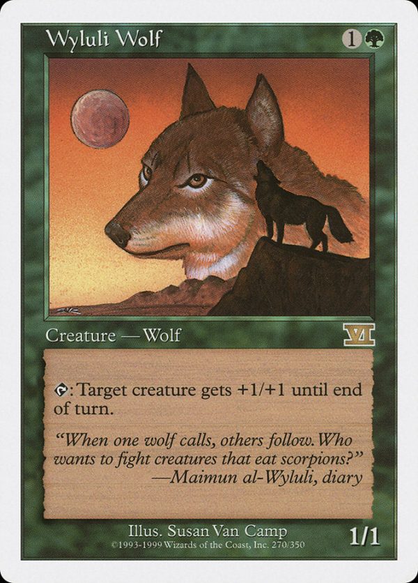 Wyluli Wolf [Classic Sixth Edition] For Sale