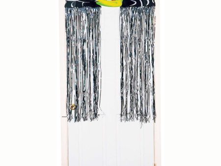 Witch Decorative Foil Door Curtain 3 x 4.5ft Hot on Sale