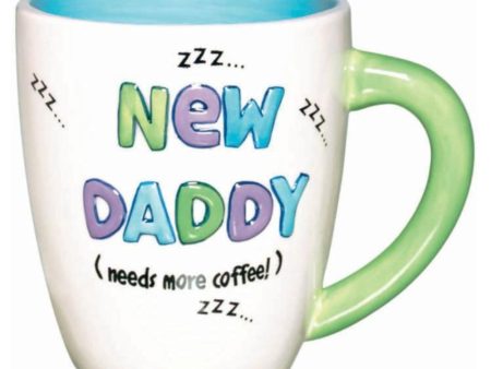 New Daddy Ceramic Mug 16oz Cheap