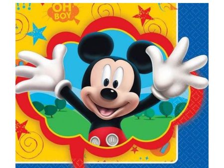 Mickey Mouse Lunch Tissue 16pcs Online Hot Sale