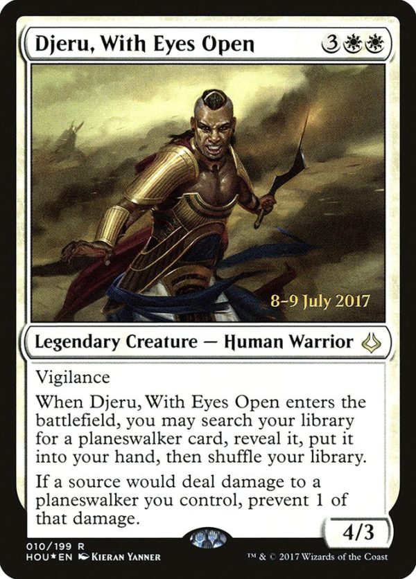 Djeru, With Eyes Open [Hour of Devastation Prerelease Promos] Online Hot Sale