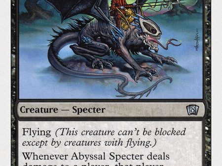 Abyssal Specter [Eighth Edition] on Sale