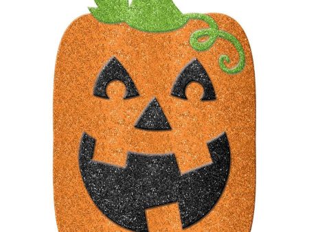 Jack O Lantern Glitter Decoration Online Sale