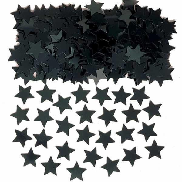 Black Stardust Metallic Confetti 14g Hot on Sale