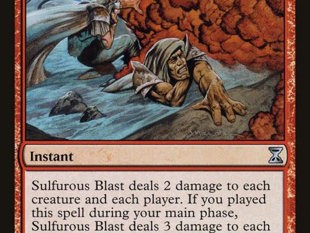 Sulfurous Blast [Time Spiral] For Sale