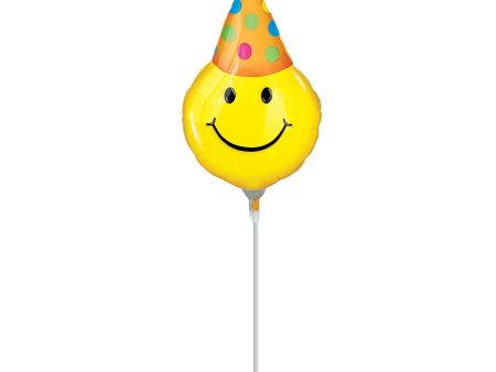 Party Hat Smiles Mini Shape Balloon Online Sale