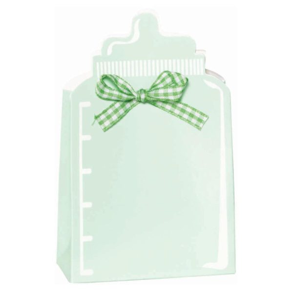 Green Bottle Baby Shower Favor Boxes 24pcs Online Sale