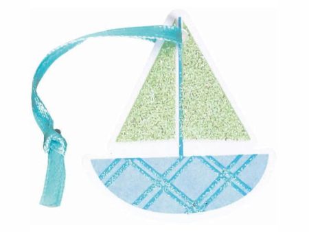 Sailboat Favor Tags With Tie 12pcs Hot on Sale