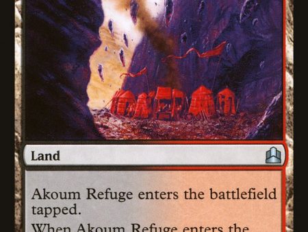 Akoum Refuge [Commander 2011] Online Hot Sale