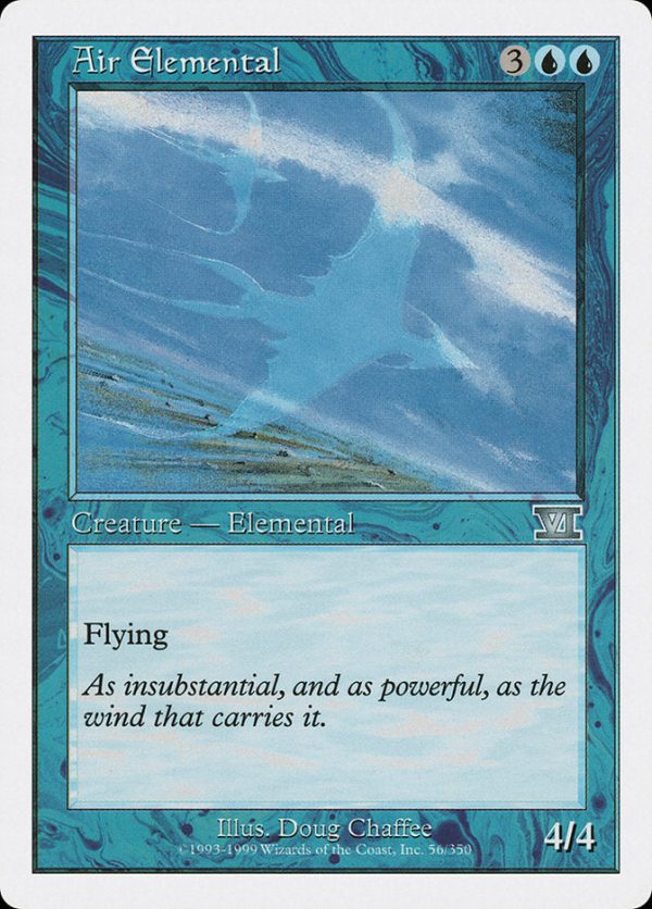 Air Elemental [Classic Sixth Edition] Discount