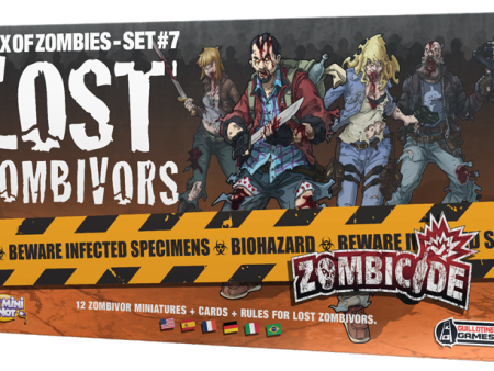 Zombicide Box of Zombies Set #7: Lost Zombivors Cheap