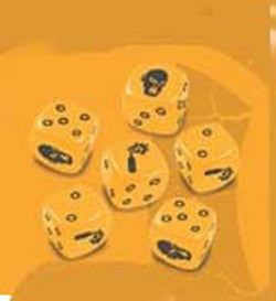 Zombicide - Yellow Dice Hot on Sale